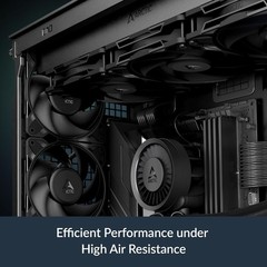 ARCTIC P12 Pro – Powerful Premium Fan, 120 mm PWM Fan, 600-3000 RPM, 0 RPM 5% P