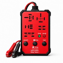 2026 Upgraded Relay Tester 12V 24V 4/5 Pin Car Diagnostic Tool LED Indicator