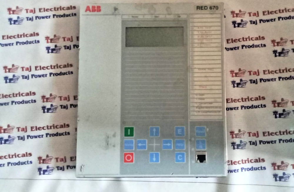 ABB RED670 INDUSTRIAL RELAY DISPLAY ONLY FOR PARTS FREE SHIPPING WORLDWIDE