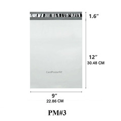 100 Pcs Poly Mailers Shipping Bag ， Self-Sealing Shipping Bags