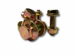 429 Piece Grade 10.9 Metric Flange Bolt & Flange Nut Assortment Kit Yellow Zinc