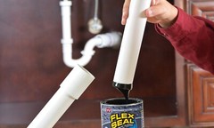 Flex Seal Liquid, 16 oz, Black, Liquid Rubber Coating Sealant