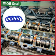 Oil Seal Seal Ring Rotary Shaft Seal TPU 40x48x8mm High Pressure 5 Pcs