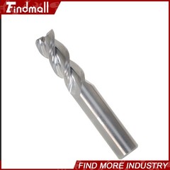 3Pc 1/2″ Alu-Power 3 Flute Carbide End Mill for Aluminum x 1-1/4″ Cutting Length