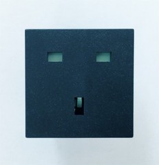 United Kingdom UK Power Socket Outlet English Plug Receptacle AC 250V 13A Black