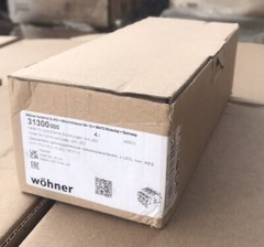 Wohner 31300 [New Case of 4] Class CC 3-Pole Fuse Holder 30A/600V LED Indicator
