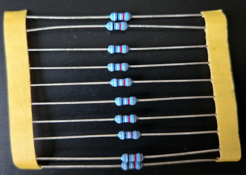 10pcs 90.9k ohm 1/4W 1% Metal Film Precision Axial Resistors ~ NEW ~