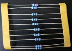 10pcs 90.9k ohm 1/4W 1% Metal Film Precision Axial Resistors ~ NEW ~