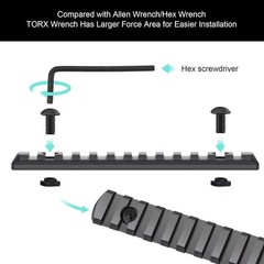 M4 Cam Lock Screws 16 Pack with Allen Key