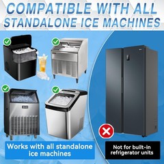 Ice Machine Cleaner Tablets Descaler (36 Pack) – Portable Ice Maker Cleaner, Nic