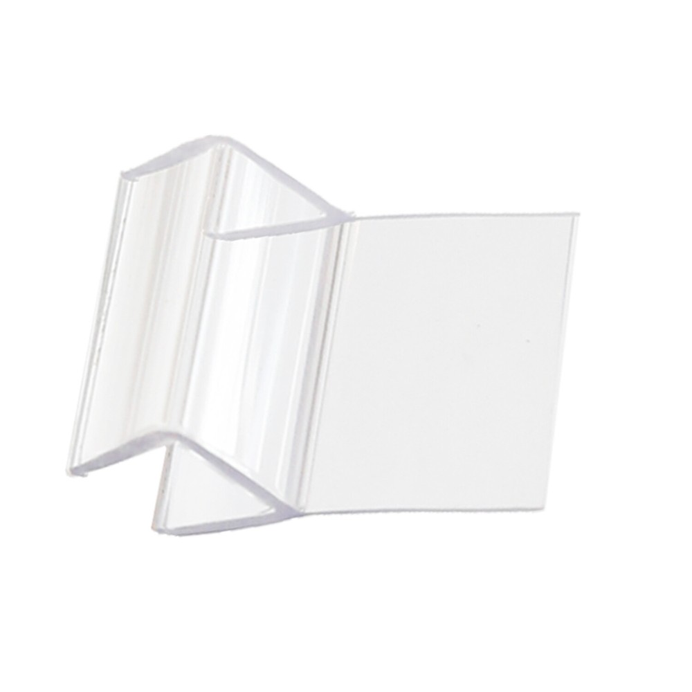 Ultra Clear Polycarbonate Shower Door Seal Strip for 3/8″ (10mm) Frameless Glass