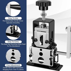 Manual Electric Wire Stripping Machine Cable Stripper Crank Scrap Copper Cutter