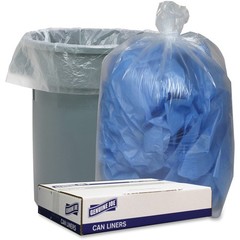 Genuine Joe GJO29132 Clear Low Density Liners 43″ X 47″ 1.4mil
