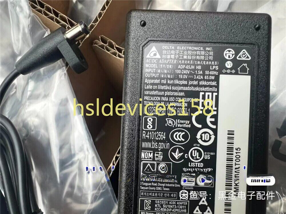 1PC NEW Original AC Adapter For Delta ADP-65JH HB 19V 3.62A 65.0W #T7851 YS