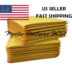 6″x9″ Kraft Bubble Mailers Padded Envelopes Bags Shipping 10/25/50/100/250ct