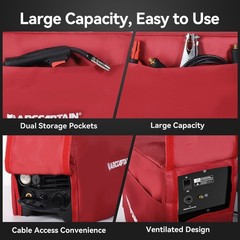 ARCCAPTAIN Welder Cover Waterproof Protective Cover Reusable Foldable Dust Cover
