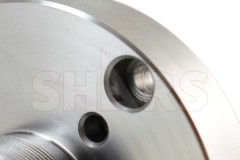 ER40 5″ “SET TRU Collet Chuck CNC W/Fine Adj. 0.0005″ TIR+1-1/2-8” Back Plate L[
