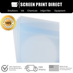 Waterproof Inkjet Transparency Film Screen Printing ALL SIZES – 100 Sheets 5 MIL