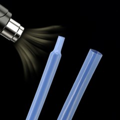 Clear PTFE Heat Shrink 1.7:1 Tubing 260°C HIGH TEMP Tube Preservative Sleeving
