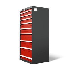 MechMaxx 9 Drawer Heavy Duty Drawer Cabinet Tool Storage Organizer, MD59B9