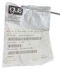 Igus 10-038-038-6MC E-Chain Cable Carrier Drag Chain 60in Flexible