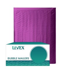 #000 4×8 (4×7) Purple Poly Bubble Mailers Shipping Mailing Padded Bag Envelopes