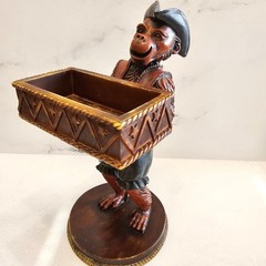 Revolutionary Monkey Business Card Holder – Table Top, Resin