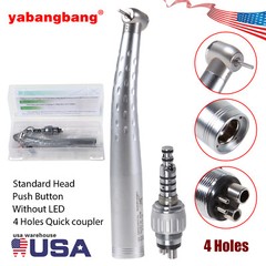 USA Dental High Speed Turbine Handpiece Standard Head w/ 4Hole Quick Coupler GB4