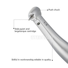 NSK Style Dental 1:1/1:5/20:1 Fiber Optic LED Increasing Contra Angle Handpiece