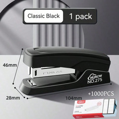Stapler Suitable for Office & School Use Heavy Duty Medium-Size Stapler Supplies