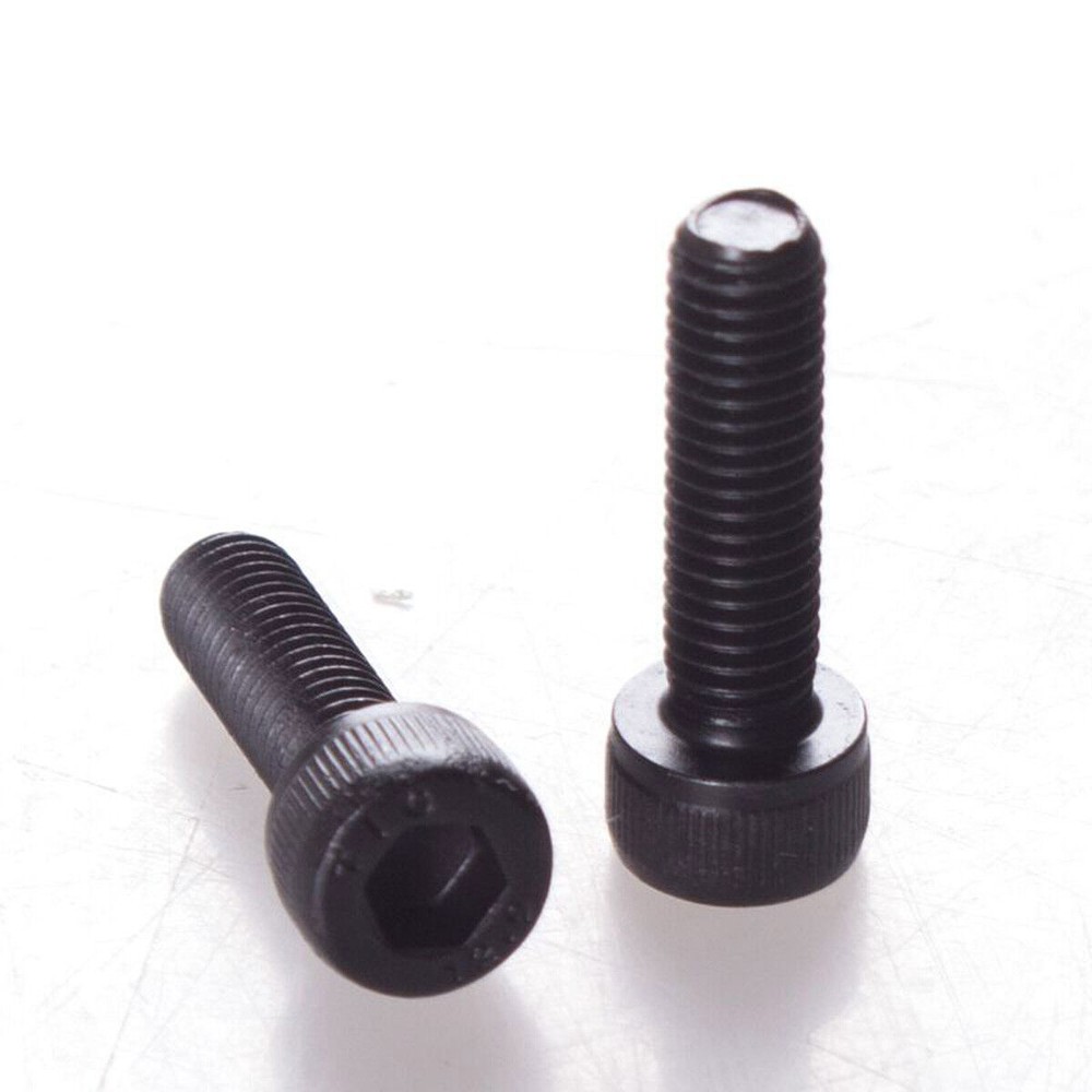 M10 Fine Thread Allen Hex Socket Bolt Cap Head Screws Black 12.9 Steel DIN912