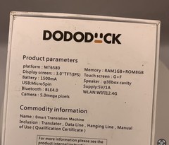 Dododuck 1 Language Translator Device Instant Voice Translator for Travel New