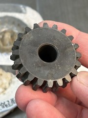 MARTIN WORM GEAR WHEEL 12 PITCH 20 TEETH 20:1 RATIO SINGLE LEAD 1/2” BORE