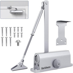 Door Closers Commercial, Heavy Duty Door Closer No Slam, Hydraulic Door Soft Clo