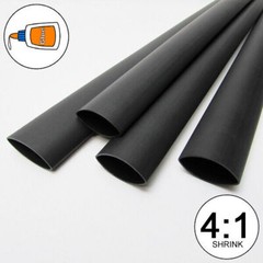 Heat Shrink Tube – 4:1 ratio Dual Wall Adhesive Glue Marine lot HeatShrinkBuddy