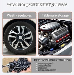 100 PCS Nylon Universal Cable Tie Buckle，Heavy Duty Self-Locking Zip Ties Holder