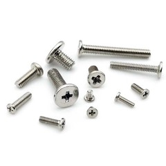 25/50 M1.2-M4 Laptop Camera Phone Small Mini Phillips Wafer Flat Head Screw Bolt