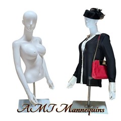 5ft 5″ Female mannequin torso+ base, Adjustable hgt, Removable head, arms, hands