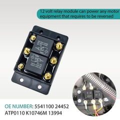 Forward & Reverse Relay Module For U.S. Tarp 13994 EZ Relay For Buyers 5541100