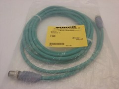 TURCK RSCD RKCD 4460-4M EUROFAST CORDSET DOUBLE-ENDED MALE/FEMALE (U-50081) NIB