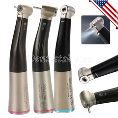 LED Dental Electric Handpiece 1:5 1:1 Contra Angle Fiber Optic High Speed