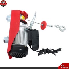 1320lbs Mini Electric Hoist PA600 & Wireless Remote Control 110V Height 20-40ft