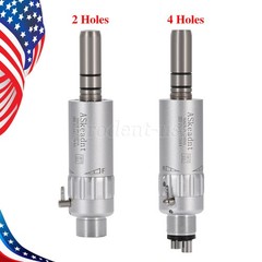 2 HOLES / 4 HOLES Dental Slow Low Speed Handpiece Air Motor E-type ASkeadnt