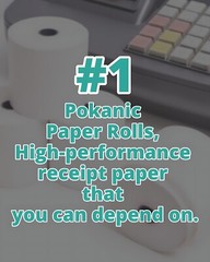 3″ x 150 ft 1-Ply Bond Paper Kitchen Receipt Printers POS 3 inch x 10Rolls