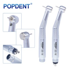 POPDENT Dental E-generator Fiber Optic LED High Speed Handpieces Push NSK Style