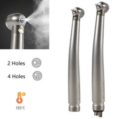 Dental Kit de pieza de mano turbina fibra óptico LED de alta y baja velocidad