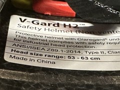 MSA V-Gard H2™ No Vent Safety Helmet – 10242637 (YELLOW)