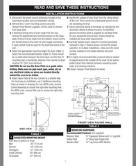 SLOAN EAF150-ISM OPTIMA CHROME SINK FAUCET AUTOMATIC SENSOR BATTERY 1.5G 333501