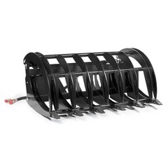 Titan Attachments Extreme Skid Steer Root Grapple Rake Attachment 72″ Universal