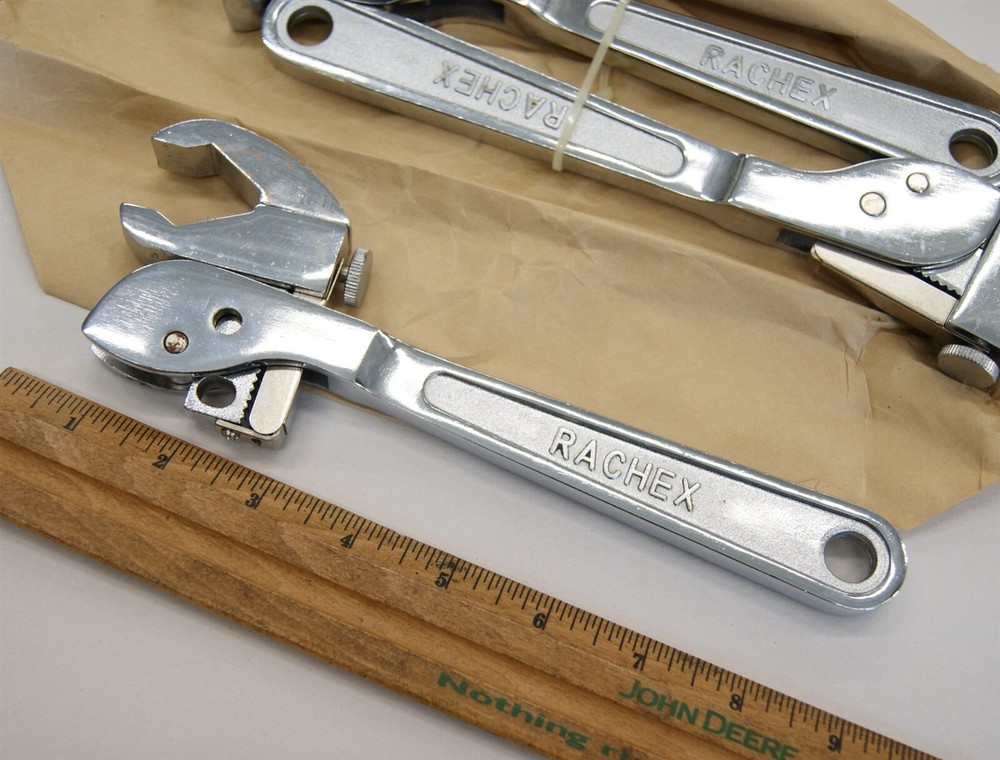 Rachex USA Self Adjusting Wrench Monkey Wrench Auto Rare NEW OLD STOCK!, SH6393